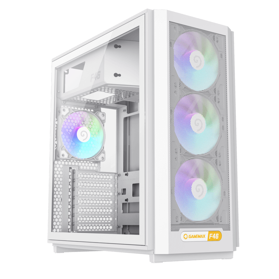 GameMax F46 WH ATX Gaming PC Case GameMax F46 WH ATX Gaming PC Case